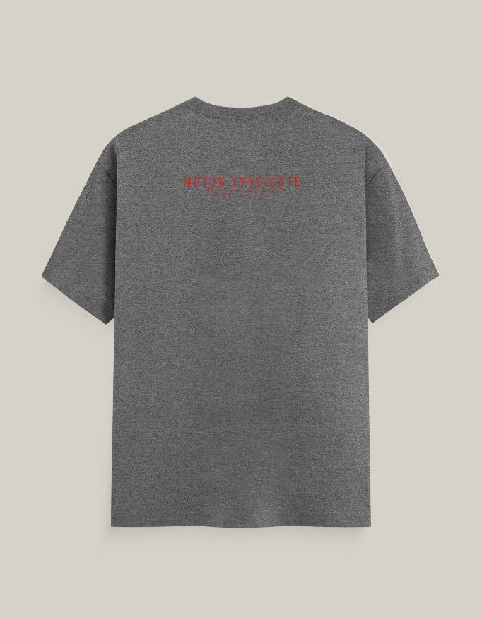 I Speak Fluent Torque — Charcoal Melange — Back