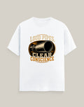 Loud Pipe, Clear Conscience — White — Front