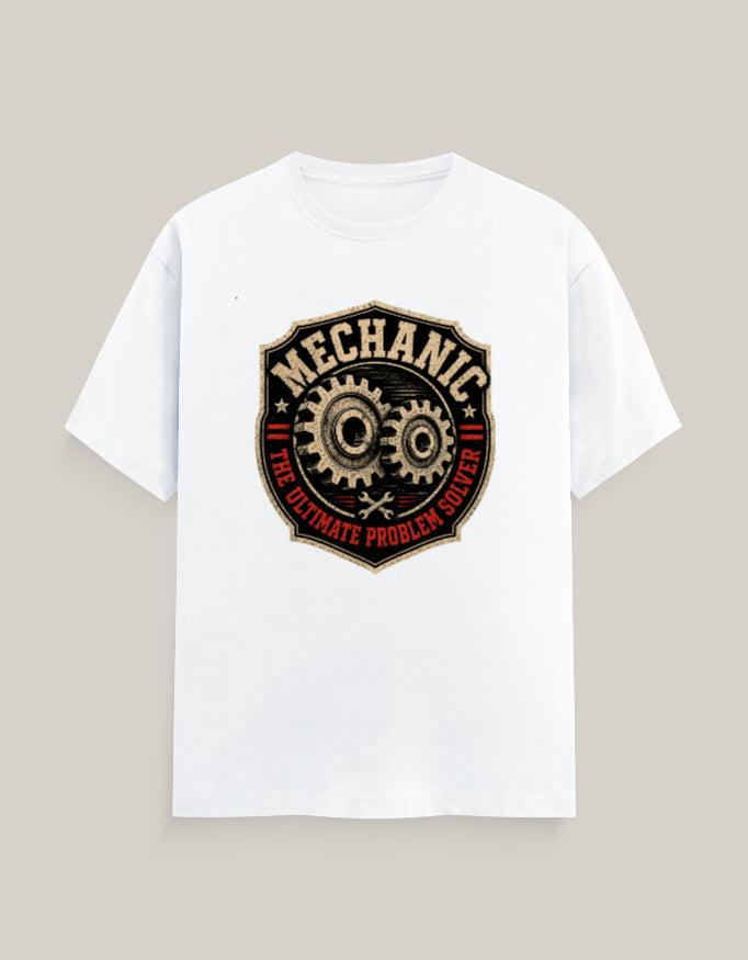 Mechanic: The Ultimate Problem Solver — White — Front