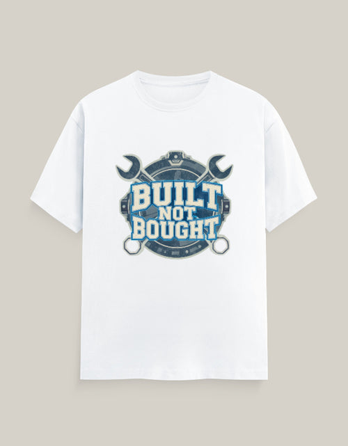 Built Not Bought — White — Front