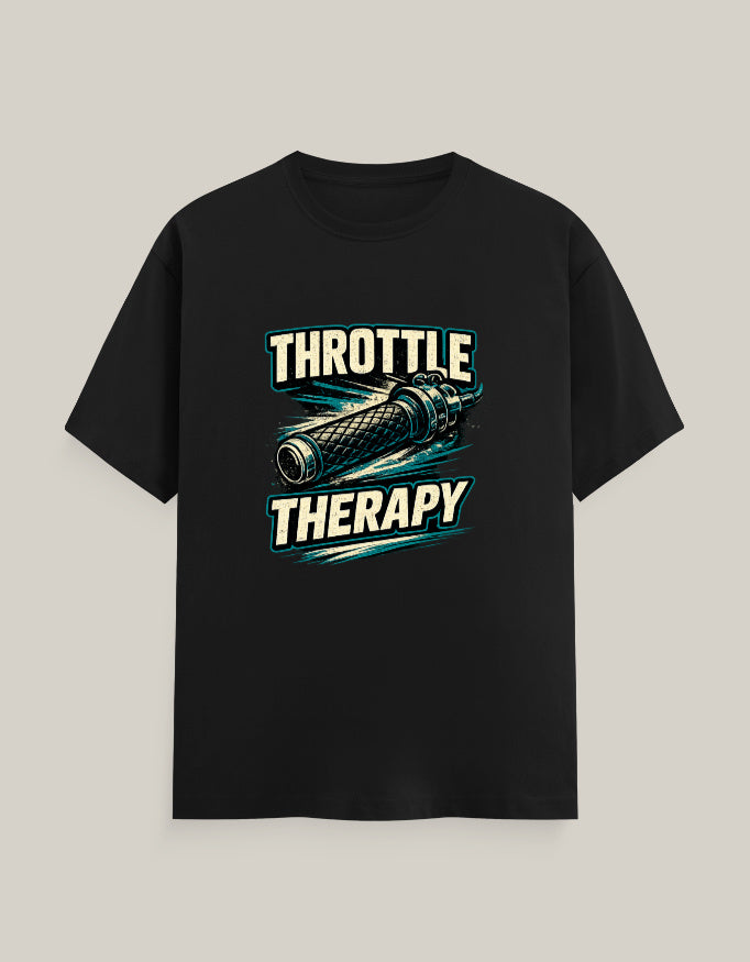Throttle Therapy — Black — Front