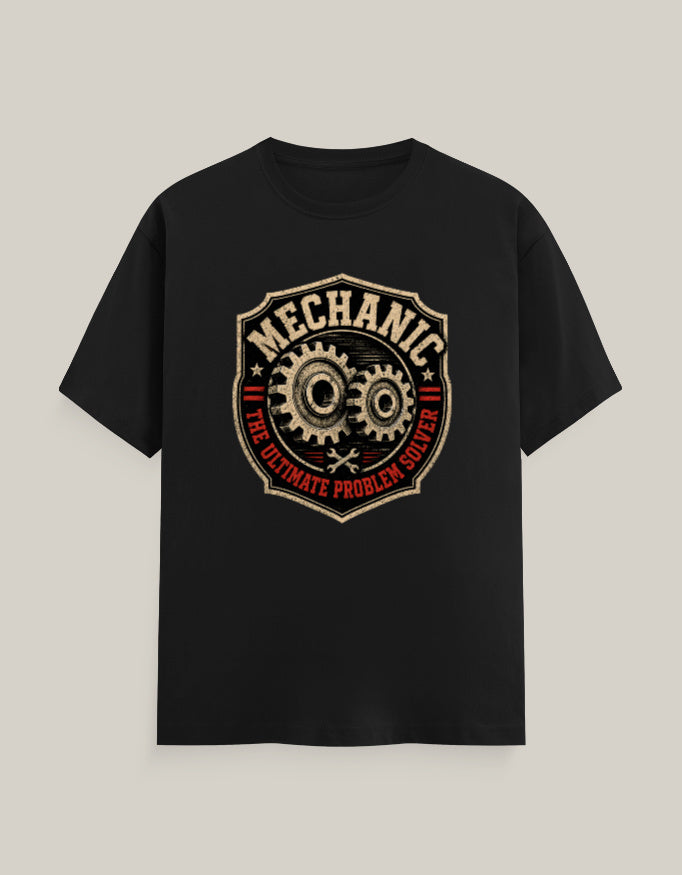 Mechanic: The Ultimate Problem Solver — Black — Front
