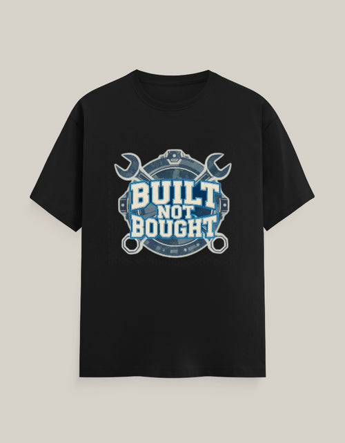 Built Not Bought — Black — Front